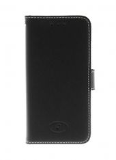 Insmat Exclusive Flip Case lompakkokotelo iPhone 6 / 6s / 7 / 8 / SE, musta