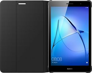 Huawei MediaPad T3 8 Flip Cover -suojakotelo, musta, kuva 3