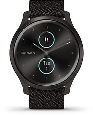 Garmin vivomove Style -GPS-juoksukello, tummanharmaa/musta, 42 mm, kuva 3