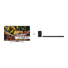LG 65UP7800 65" 4K Ultra HD LED -televisio + SN10Y Dolby Atmos soundbar -tuotepaketti