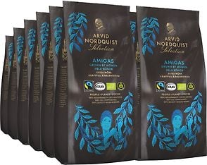 Arvid Nordquist Amigas Luomu -kahvipapu, 450 g, 12-pack