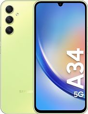 Samsung Galaxy A34 5G -puhelin, 128/6 Gt, vihreä