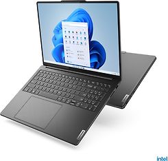 Lenovo Yoga Pro 9 16" -kannettava, Win 11 Pro, harmaa (83BY005AMX)