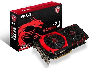 MSI RADEON R9 380 GAMING 4G -näytönohjain PCI-e-väylään