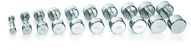 Gymstick Pro Chrome Dumbbell -käsipaino, 5 kg