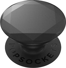 PopSockets PopGrip -pidike, Metallic Diamond Black