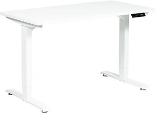 Elfen Ergodesk Pro -sähköpöytä, 160 x 80 cm, valkoinen