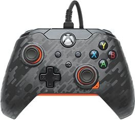 PDP Gaming Wired Controller -peliohjain, Atomic Carbon, PC / Xbox