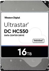 Western Digital Ultrastar HC550 16 Tt SATA 7200 RPM ISE 512 Mt -kovalevy