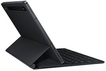 Samsung Galaxy Tab S7 | S8 - Book Cover Keyboard Slim -näppäimistökuori, Galaxy Tab S7 / S8, musta, kuva 4