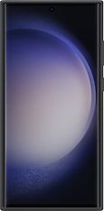 Samsung Galaxy S23 Ultra Silicone Grip Cover -suojakuori, musta, kuva 2