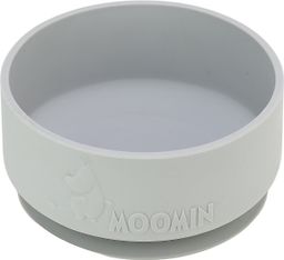 Muumi Silicone -kulho, easy grey