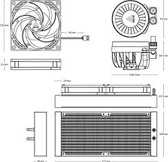 Arctic Liquid Freezer III 240 -nestejäähdytysjärjestelmä, kuva 6