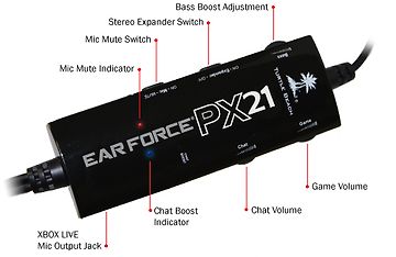 Turtle Beach Ear Force PX21 PS3 / Xbox 360 -kuulokemikrofoni, kuva 7