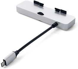 Satechi USB-C Clamp Pro Hub for iMac -adapteri, Silver, kuva 2