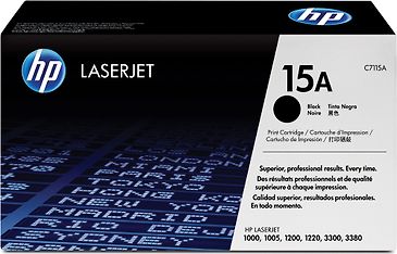 HP 15A -laservärikasetti, musta