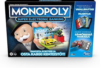 Monopoly Super Electronic Banking -lautapeli – 