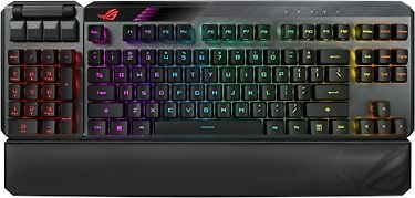 Asus ROG Claymore II -pelinäppäimistö, ROG RX Red -optiset, mekaaniset kytkimet, kuva 3