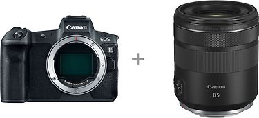 Canon EOS R -järjestelmäkamera + RF 85mm F2 Macro IS STM -makro-objektiivi