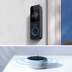 Anker eufy Video Doorbell Slim -video-ovikello, musta, kuva 8