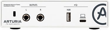 Arturia Minifuse 1 -äänikortti USB-C-väylään, valkoinen, kuva 2