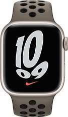 Apple Watch 41 mm Olive Grey/musta Nike Sport -ranneke (MPGT3), kuva 2