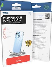 Wave Premium Case -suojakuori, iPhone 14 Plus, läpinäkyvä, kuva 3