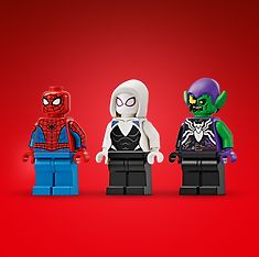 LEGO Super Heroes Marvel 76279  - Spider-Manin kilpa-auto ja Venomin Vihreä Menninkäinen, kuva 7