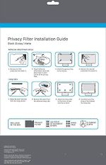 Gearlab Privacy Filter 25" 16:9 -tietoturvasuoja, kuva 3