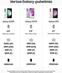 Samsung Galaxy S23 FE 5G -puhelin, 128/8 Gt, musta, kuva 10