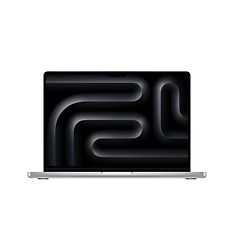 Apple MacBook Pro 14” M3 Max 64 Gt, 4 Tt 2023 -kannettava, hopea (MRX83)