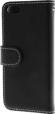 Insmat Exclusive Flip Case lompakkokotelo Apple iPhone SE, musta, kuva 2