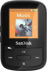 Sandisk Clip Sport Plus -MP3-soitin, 16 Gb, musta