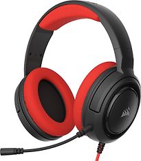 Corsair HS35 Stereo -kuulokemikrofoni, punainen, kuva 2