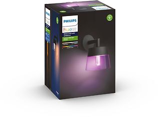 Philips Attract HUE Outdoor white and color ambiance -älyseinävalaisin, 25 cm, antrasiitti, ulkokäyttöön 13,5W, kuva 11