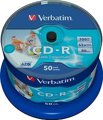 Verbatim Datalife Plus -CD-R-levyt, 50 kpl