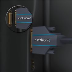 Clicktronic DisplayPort - DVI-D Dual Link -kaapeli, aktiivinen, 5 m, musta, kuva 6