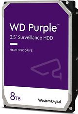 WD Purple 8 Tt SATA 128 Mt 3,5" -kovalevy