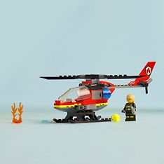 LEGO City Fire 60411  - Palokunnan pelastushelikopteri, kuva 6