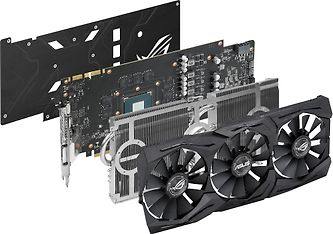 Asus GeForce GTX 1070 STRIX-GTX1070-O8G-GAMING 8192 Mt -näytönohjain PCI-e-väylään, kuva 2