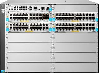 HPE Aruba 5412R 92GT PoE+ and 4-port SFP+ (No PSU) v3 zl2 Switch -kytkinrunko, kuva 3