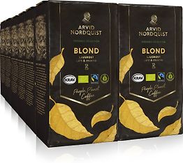 Arvid Nordquist Selection Blond -jauhettu luomukahvi, 450 g, 12-PACK
