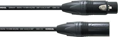 Cordial AES/EBU XLR - XLR -kaapeli, 5 m