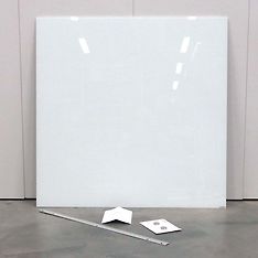 Lintex Mood Wall -lasitaulu, 1000 x 1000 mm, valkoinen, kuva 2
