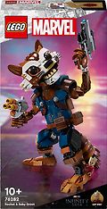 LEGO Super Heroes Marvel 76282  - Rocket ja Baby Groot