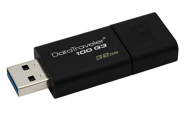 Kingston 32 GB DataTraveler 100 G3 USB 3.0 -muistitikku, kuva 2