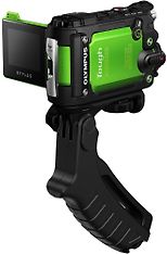 Olympus TOUGH TG-Tracker -iskunkestävä 4K-videokamera, vihreä, kuva 2