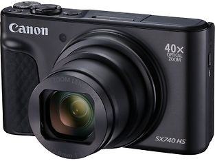 Canon Powershot SX740 HS -digikamera, musta, kuva 3