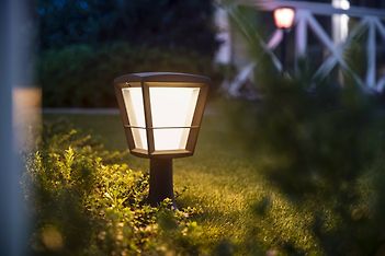 Philips Hue Econic Outdoor-älykäs pollarivalaisin, musta, 32,2 cm, 1150 lm, kuva 5