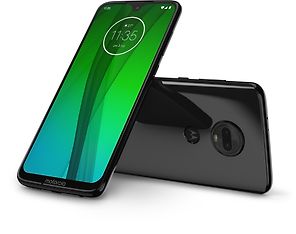 Motorola Moto G7 -Android-puhelin Dual-SIM, musta, kuva 2